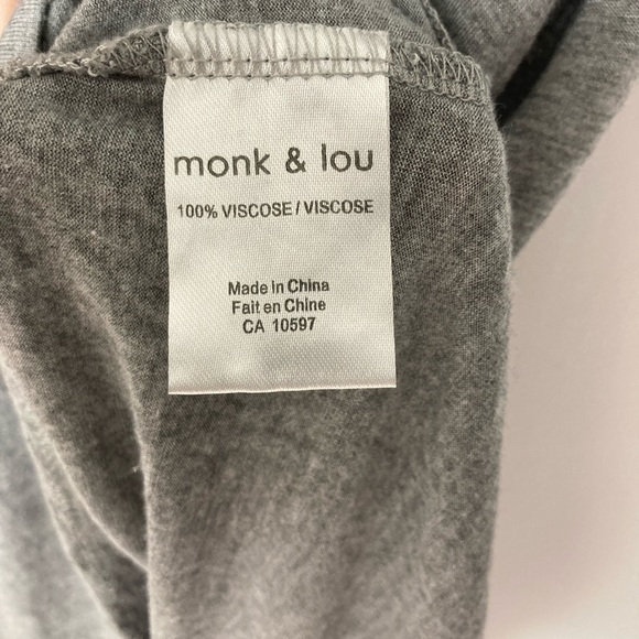Monk & Lou Soft Oversized Tank Top - Picture 7 of 7
